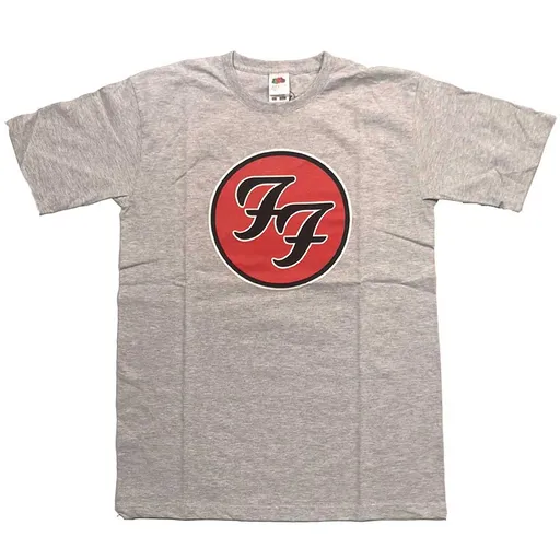 Foo Fighters tričko FF Logo Šedá 3 – 4 roky