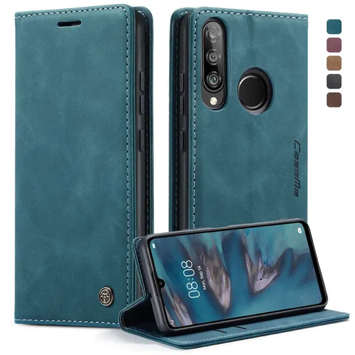 CASEME Flipové puzdro pre Huawei P30 Lite modré
