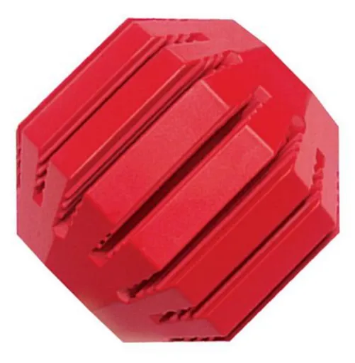 Hračka Kong Dog Dental Lopta plniaca, červená, guma prírodná, M