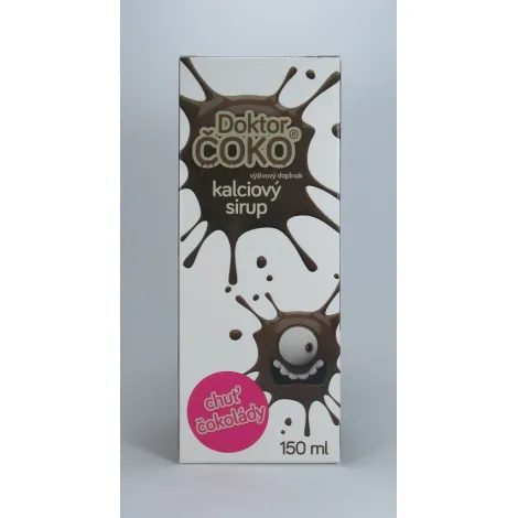 Vulm Doktor Čoko Kalciový sirup 150 ml