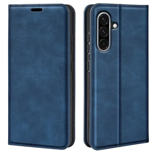 MAGNETIC Zaklápací kryt pre Samsung Galaxy A36 modrý