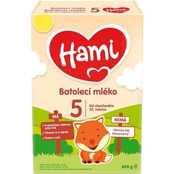 Hami 5 batoľacie mlieko 35 mes.+, 600 g (5900852058257)