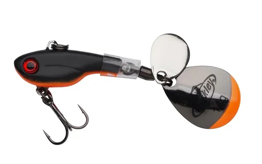 Berkley nástraha pulse spintail sinking black orange - 6 cm 9 g