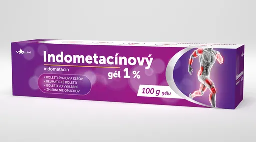 Indometacínový gél 1% gel.der.1 x 100 g