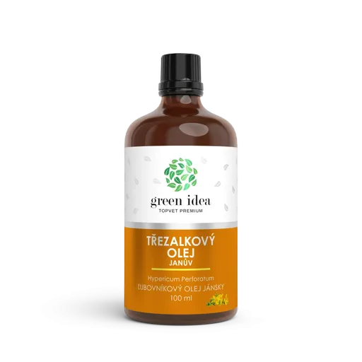 Ľubovníkový bylinný olej (Jánov olej) 100 ml - Green idea