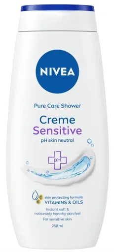 NIVEA CREME SENSITIVE - Sprchovací gél na citlivú pokožku 0,25 L