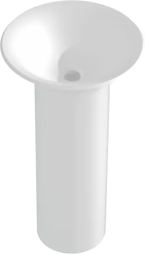 MEXEN - Leta Voľne stojace umývadlo z liateho mramoru 45 x 45, biela mat 26574500