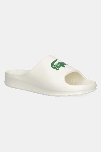 Šľapky Lacoste SERVE SLIDE 2.0 béžová farba, 48CMA0022