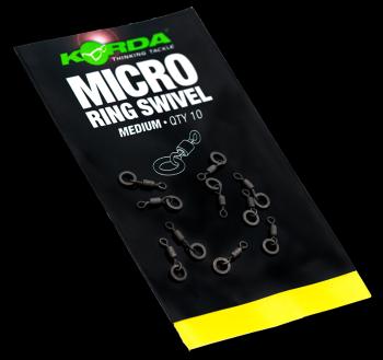 Korda obratlík s krúžkom micro rig swivel medium