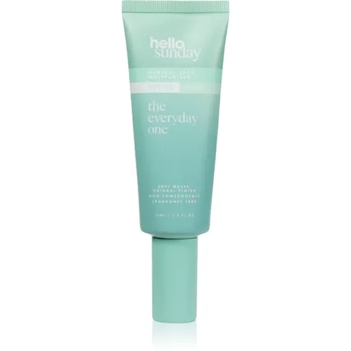 hello sunday the everyday one mineral minerálny krém pre hydratáciu a vypnutie pokožky SPF 50 70 ml
