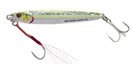 Savage gear pilkr 3d jig minnow sinking yellow pink - 5,9 cm 10 g