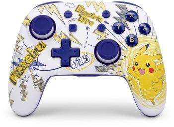 Kontroller PowerA Nano Enhanced Wireless Controller - Pokémon: Pikachu School Days - Nintendo Switch