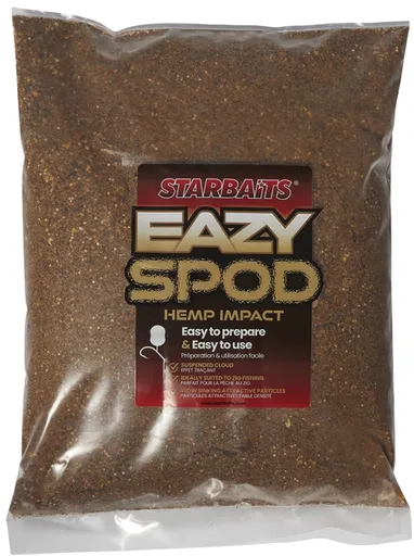 Starbaits spod mix eazi 5 kg - hemp impact