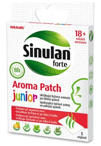 WALMARK Sinulan forte Aroma Patch junior náplasť 5ks