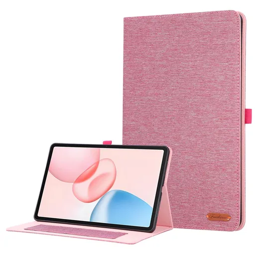 FABRIC Zaklápací obal pre Honor Pad 10 ružový