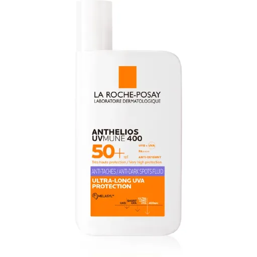 La Roche-Posay Anthelios UVMUNE 400 tekutina proti pigmentovým škvrnám SPF 50+ 50 ml