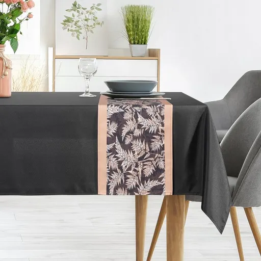 ArtFir Sada obrusov ANITA 1 | čierna/béžová 140 x 220 cm a 33 x 220 cm