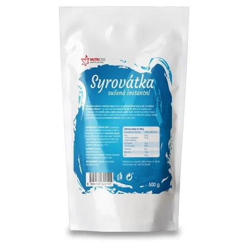 NUTRICIUS Srvátka sušená instantný nápoj 500 g