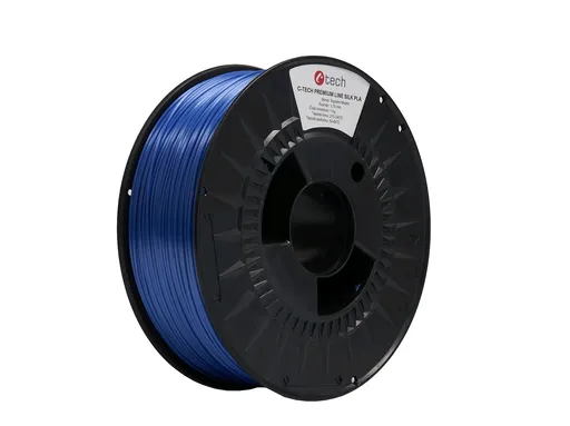 C-Tech 3DF-P-SPLA1.75-5005 3D filament, PREMIUM LINE, Silk PLA, signálna modrá, RAL5005, 1,75mm, 1kg