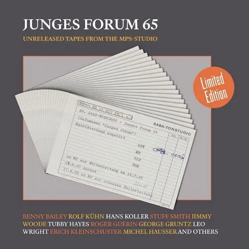 Junges forum 65 - unreleased tracks from the MPS-studio - Tubby Hayes, Ronnie Ross, Ronnie Stephenson, Hans Koller etc. LP