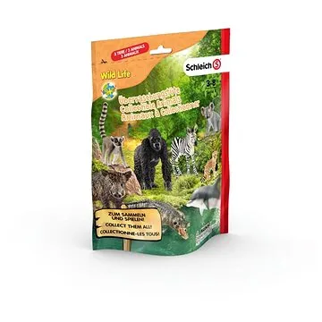 Schleich Vrecko s prekvapením – africké zvieratká L, séria 4 (4055744040764)