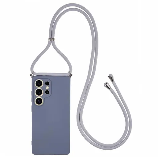 ROPE Kryt so šnúrkou Samsung Galaxy S25 Ultra 5G modro-šedý