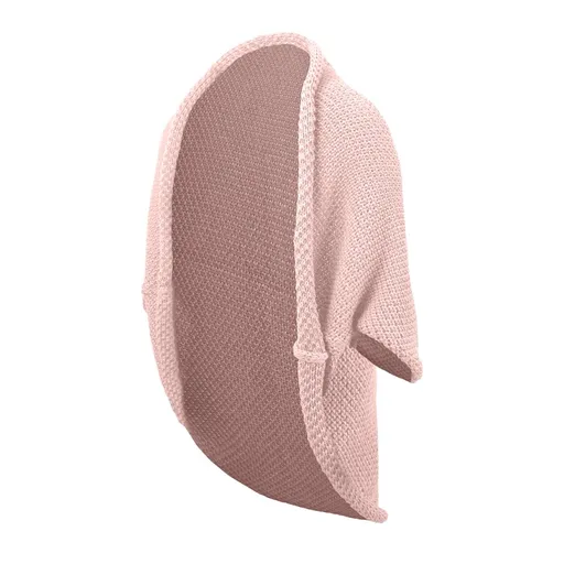 Bontis Pletený kardigán s variabilnou dĺžkou - Světle pudrová | uni