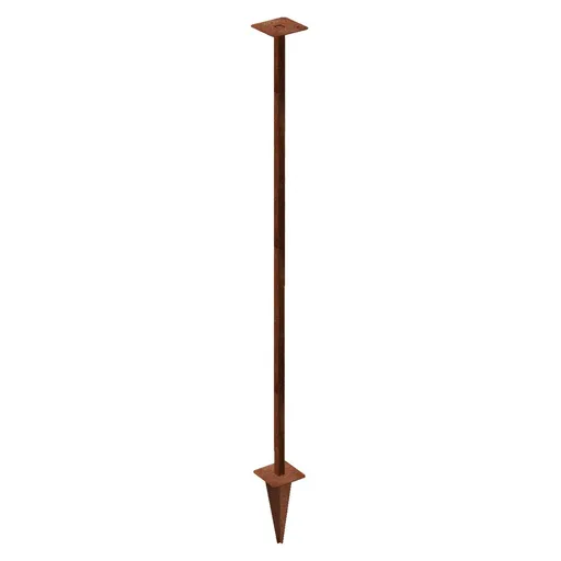 Stojan na vtáčie kŕmidla 120 cm, corten CORGARDEN 1042