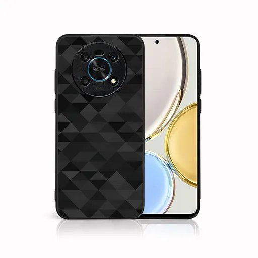 MY ART Ochranný kryt pre Honor Magic4 Lite 5G BLACK TRIANGLES (232)