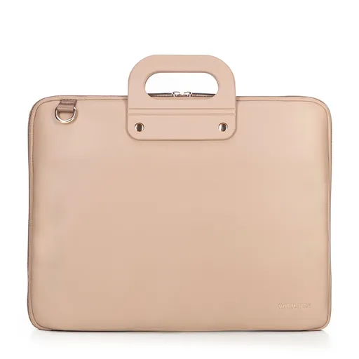 15” kabelka na notebook z imitácie kože béžová 100-3P-902-9