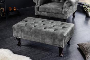 Chesterfield taburet MIDAS Dekorhome
