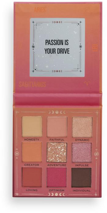 Szemfesték paletta REVOLUTION Fantasy Fire Shadow Palette