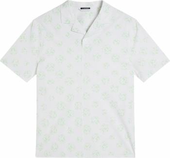 J.Lindeberg Resort Regular Fit Shirt Print White Sphere Dot 2XL Polo košeľa