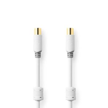NEDIS CSBW40015WT100 KOAXIALNY KABEL 10,0 M