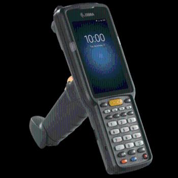 Zebra MC3300, 2D, 10.5 cm (4''), num., BT, Wi-Fi, Android, RB