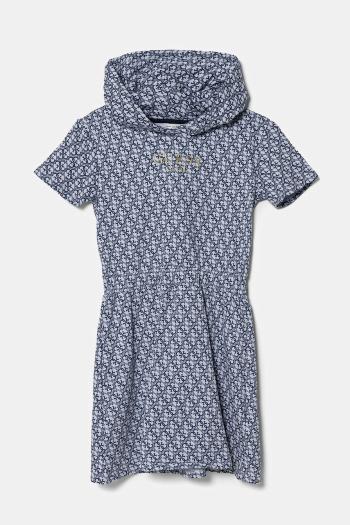 Dievčenské bavlnené šaty Guess mini, áčkový strih, J5RK32 KA6R4