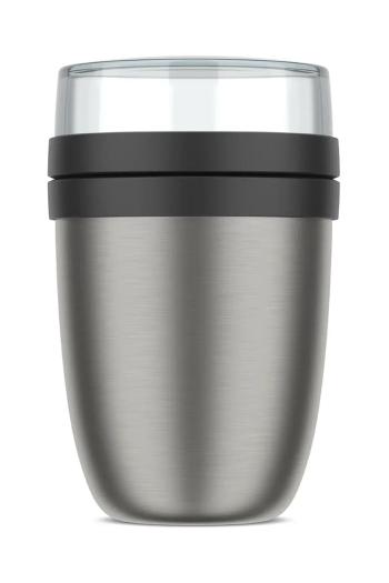 Termoska na jedlo Mepal Ellipse 700 ml čierna farba