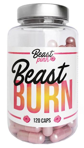 GYMBEAM BeastPink Beast Burn, bez príchute 120 kapsúl