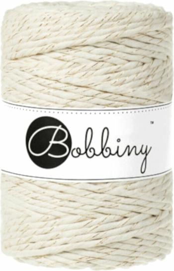 Bobbiny Macrame Cord 5 mm 100 m Golden Natural Špagát