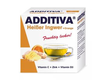 Natur Produkt Additiva nápoj ZÁZVOR + POMARANČ 10 sáčkov