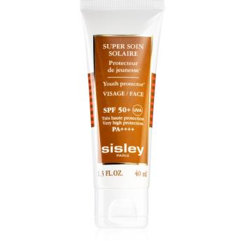 Sisley Super Soin Solaire Sun Visage vodeodolný opaľovací krém na tvár SPF 50+ 40 ml