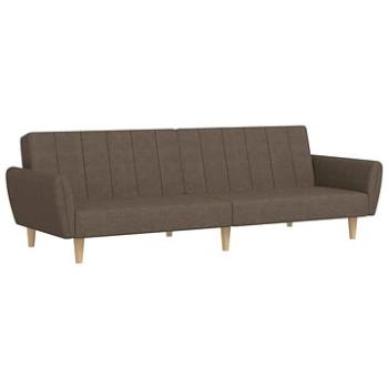 2-miestna rozkladacia pohovka taupe textil, 337533
