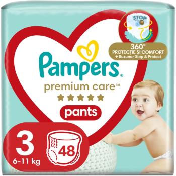 Pampers Premium Care Pants Midi Size 3 plienkové nohavičky 6-11kg 48 ks