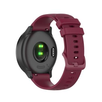 SILICONE Remienok Xiaomi Watch S1 tmavočervený