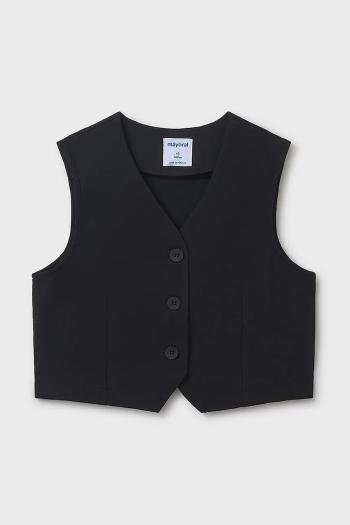 Detská vesta Mayoral čierna farba, 7320
