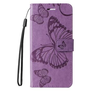 ART BUTTERFLY Peňaženkový obal pre Xiaomi Redmi Note 14 5G fialový