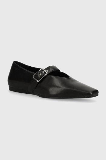 Kožené balerínky Vagabond Shoemakers WIOLETTA čierna farba, 5701-201-20