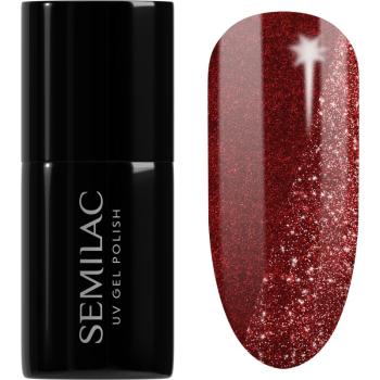 Semilac UV Hybrid Day and Night gélový lak na nechty s použitím UV/LED lampy odtieň 396 Flash And Blush 7 ml