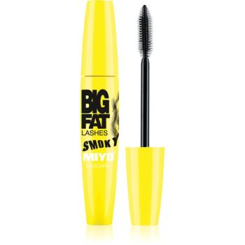 Miyo Big Fat Lashes Smoky riasenka na dymové líčenie odtieň Black 10 ml