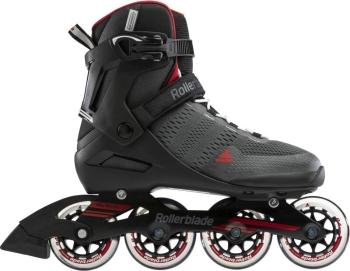 Rollerblade Spark 84 Dark Grey/Red 42,5 Kolieskové korčule